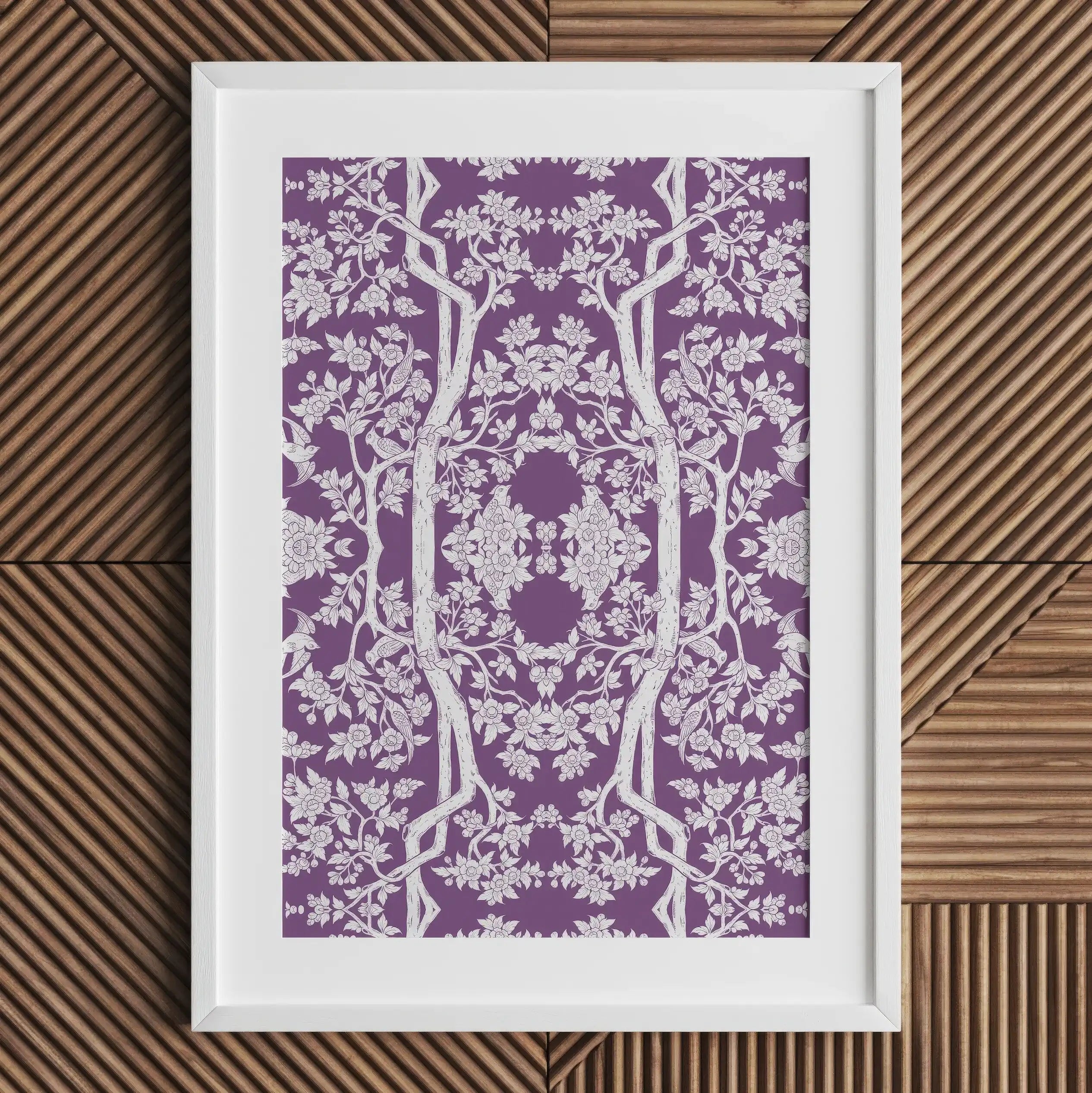 Purple Aesthetic Wall Art