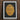Golden stylized Buddha head with closed eyes and serene expression.
