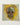 White framed skull art print with yellow background and greenish gray tones in skull art collection
