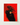 Witch wall art featuring a powerful sorceress with snakes in her hair, set against a bold red background.