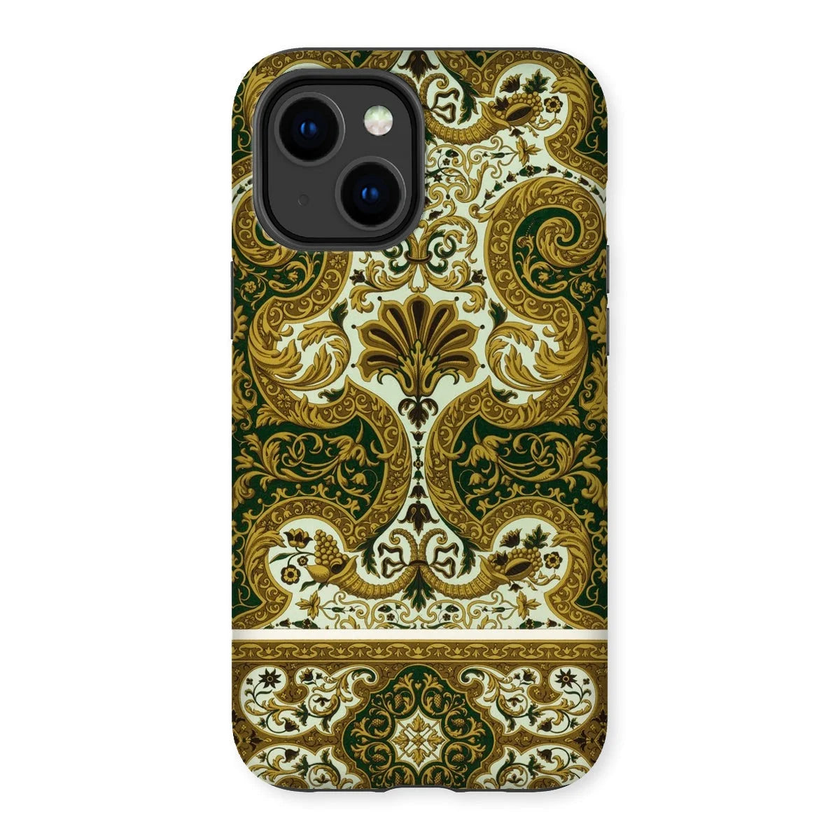 Rococo-baroque-o - Auguste Racinet Pattern Art Iphone Case 14 Plus / Matte Mobile Phone Cases