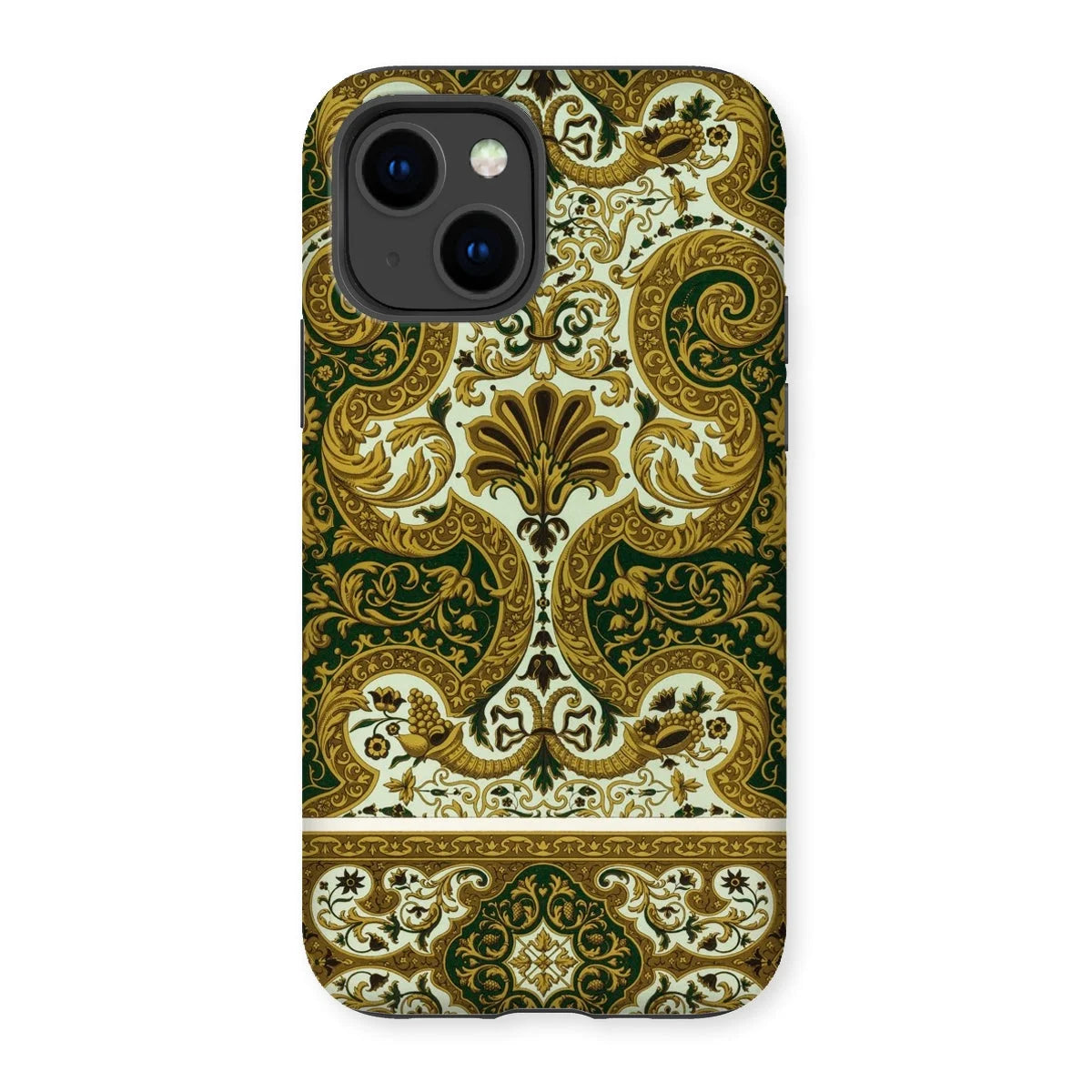 17th Century Pattern - Auguste Racinet Iphone Case 14 / Gloss Mobile Phone Cases