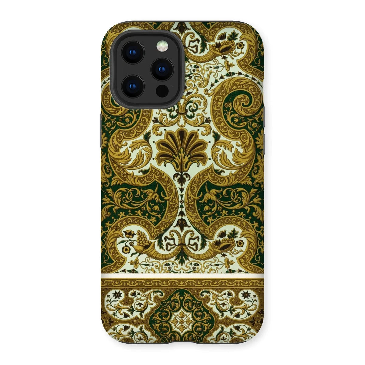 Rococo-baroque-o - Auguste Racinet Pattern Art Iphone Case 12 Pro Max / Matte Mobile Phone Cases