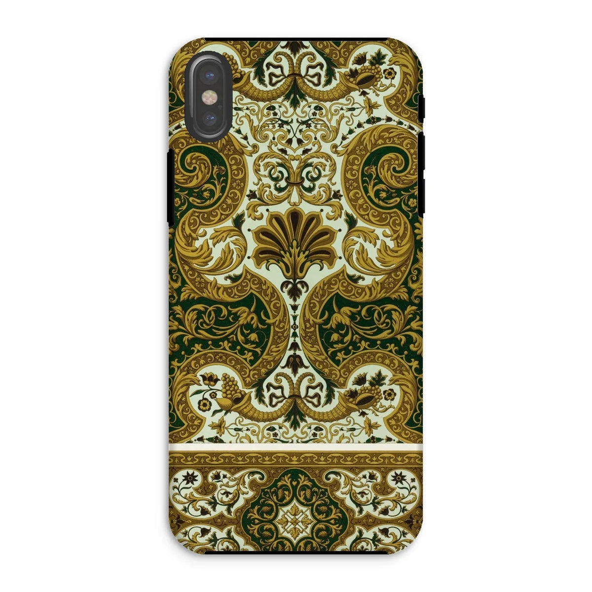 Rococo-baroque-o - Auguste Racinet Pattern Art Iphone Case Xs / Matte Mobile Phone Cases