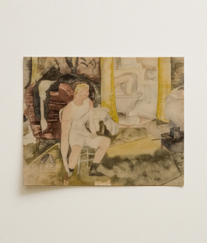Acht uur ('s ochtends) - Charles Demuth kunstdruk 
