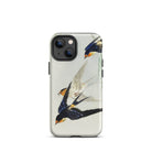 3 Birds in Flight Ohara Koson Kachō e Iphone Case, 13 Mini / Matte, Bird Themed Phone Case