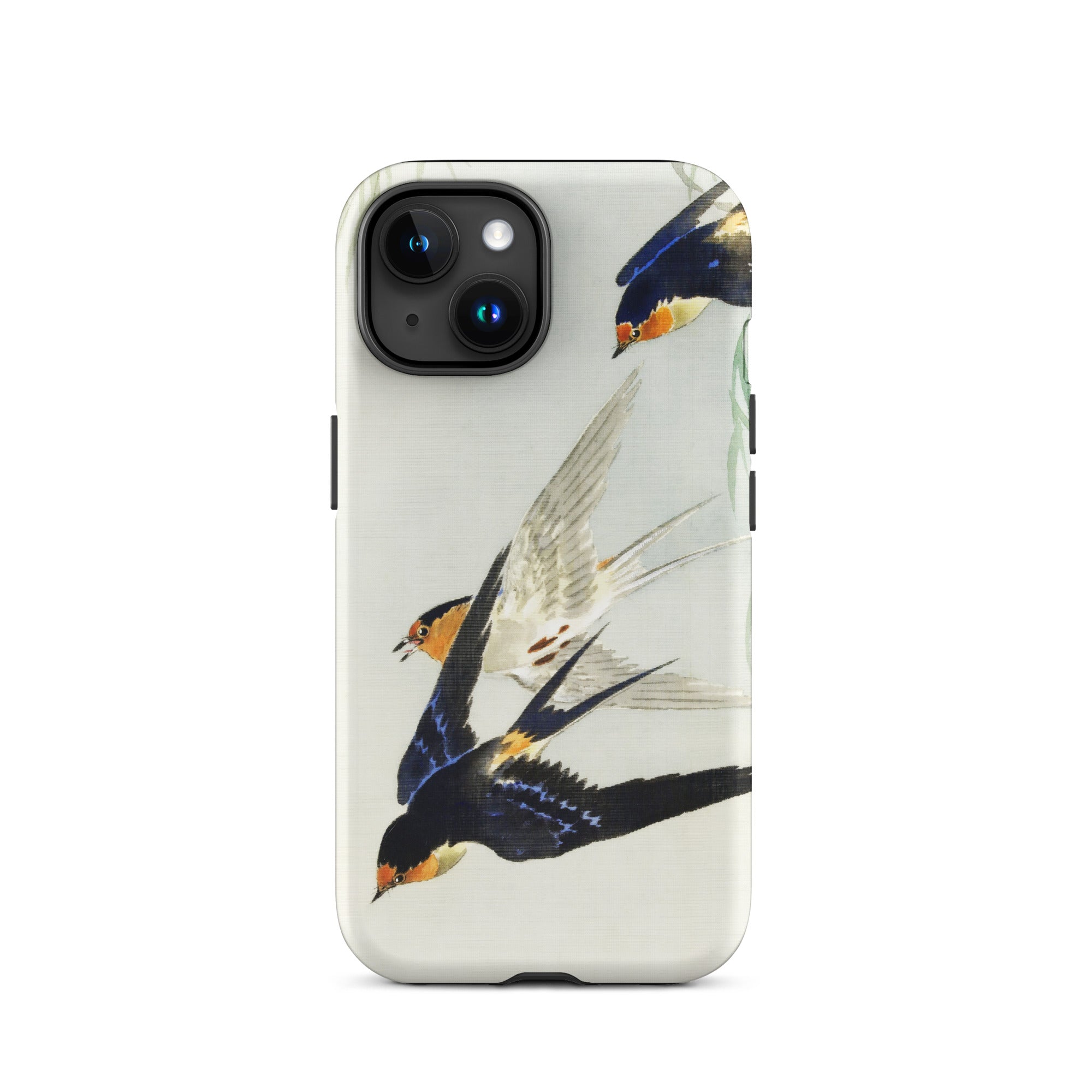 3 Birds in Flight Ohara Koson Kachō e Iphone Case, 15 / Matte, Iphone Case Bird Art
