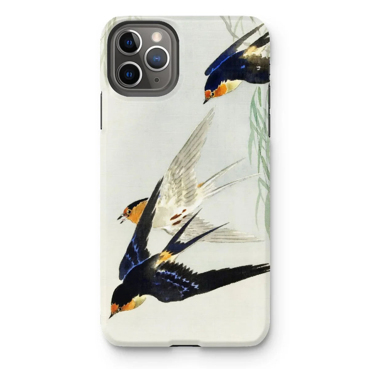 3 Birds in Flight - Ohara Koson Kachō-e Iphone Case 11 Pro Max / Matte Mobile Phone Cases