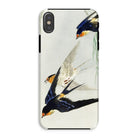 3 Birds in Flight Ohara Koson Kachō e Iphone Case, Xs / Matte, Phone Case Watercolor Style Painting Swallows Flight
