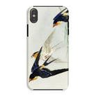 3 Birds in Flight - Ohara Koson Kachō-e Iphone Case, Xs / Matte, Phone Case Watercolor-style Painting Swallows Flight