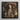 Botticelli’s Outlaw - Gay Renaissance Cowboy Framed Canvas, 12x12’’ / 31x31cm / Black Floating Frame, Ornate Portrait Man Hat