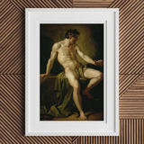 Cain - Anton Losenko Art Print, Framed Painting Male Nude