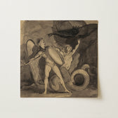Classical Figures in Battle - Mauritius Lowe Art Print
