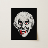 Christopher Lee als Graf Dracula Kunstdruck 