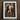 Muscle Mary Neoclassical Gay Male Art Print, Framed Photograph Muscular Shirtless Man Gold Shorts Dark