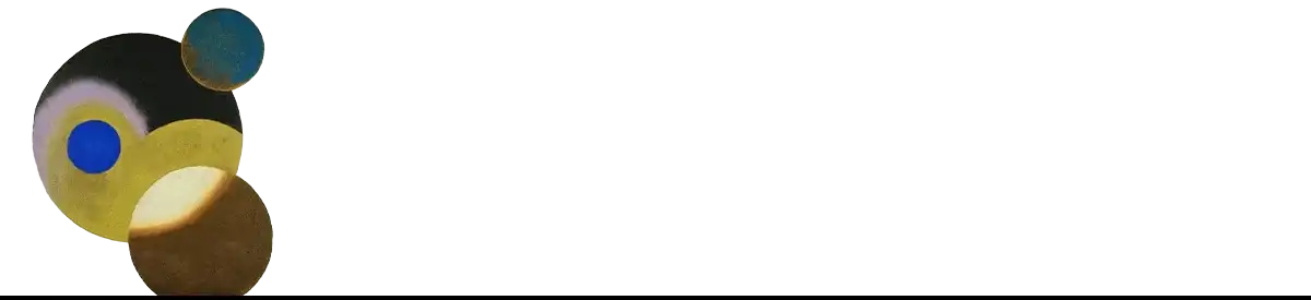 Colorful overlapping circles representing a mad genius vibe in the tortured artist theme