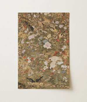 Miriade Uccelli, Insetti e Fiori - Stampa artistica di Ueno Setsugaku 
