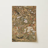 Myriad Vogels, insecten en bloemen - Ueno Setsugaku kunstdruk 