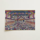 Interior of Nakamura-za Theatre - Okumura Masanobu Art Print