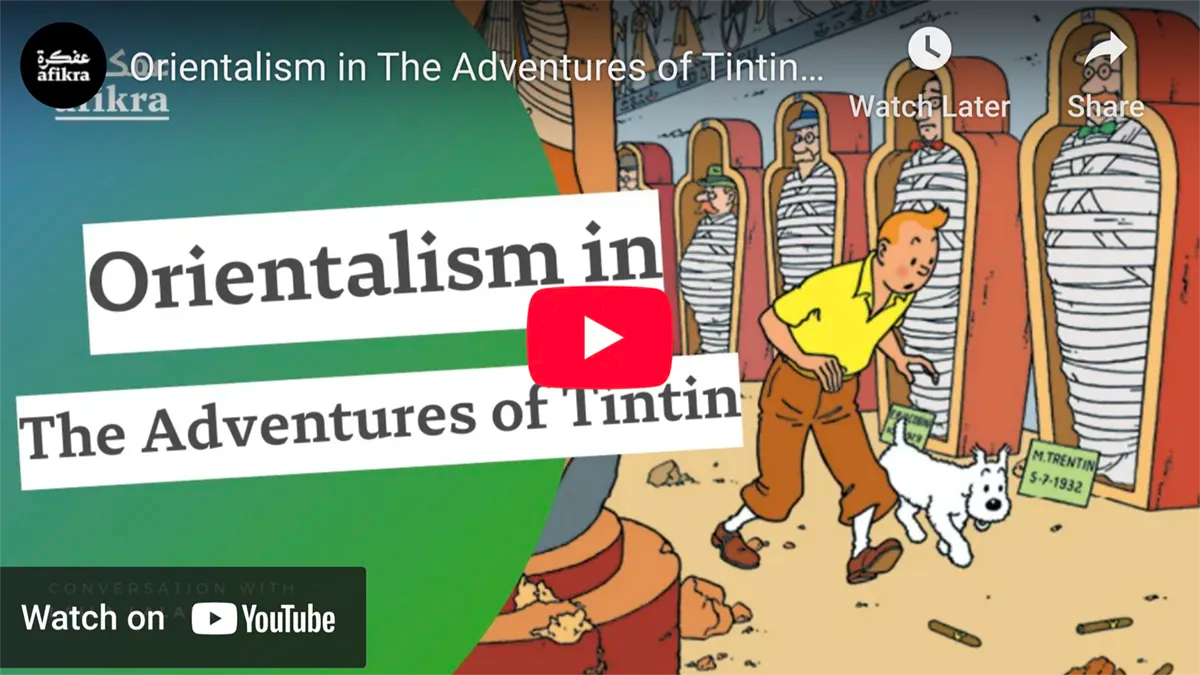 YouTube video thumbnail exploring cultural imperialism in Japanese art and Western intervention.