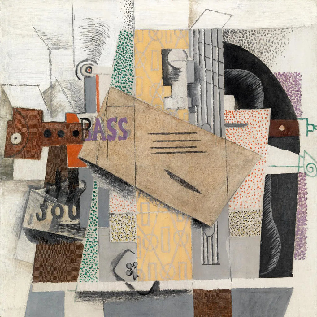Lazy Nerd Explor: Pablo Picassos Collage -Kunst
