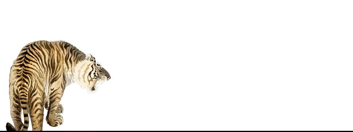 Roaring tiger art iPhone case showcased in eclectic art nerds iPhone cases collection