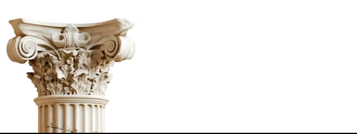 Ornate Corinthian column capital highlighting neurodivergent cognition in Neurodivergence article