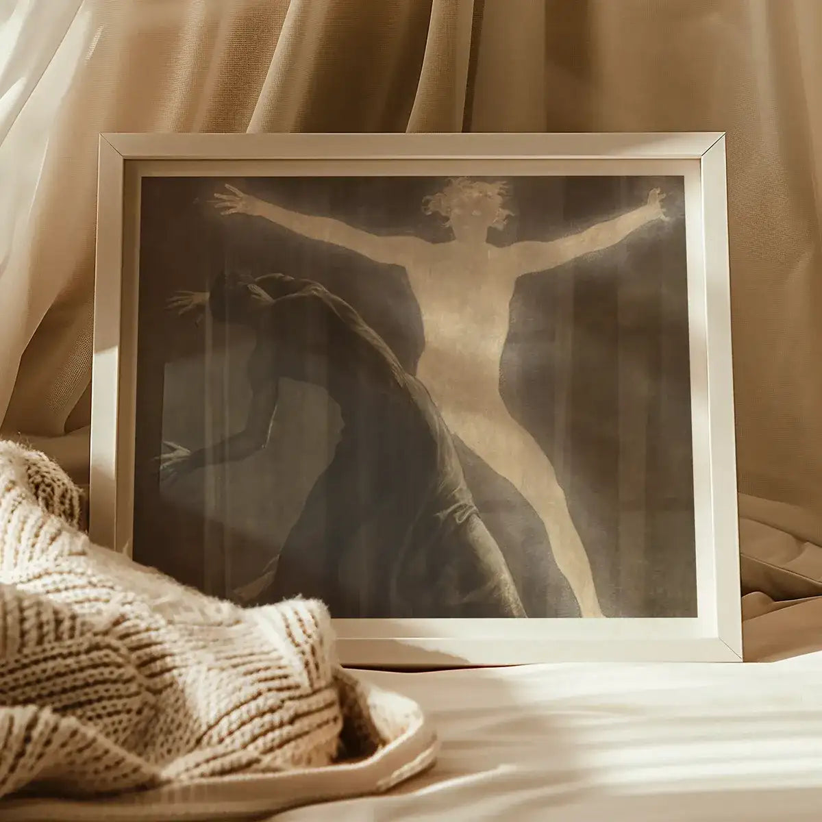 Framed Art Print by Sascha Schneider at Schwules Museum in Muscle and Myth article