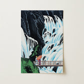 Shiragumo-Wasserfall – Hiroaki Takahashi Kunstdruck 