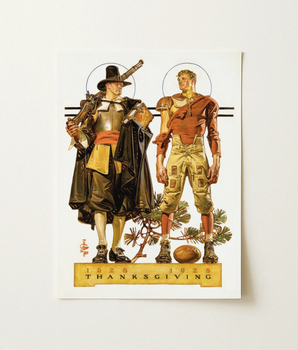 Erntedankfest – Kunstdruck von J.C. Leyendecker 