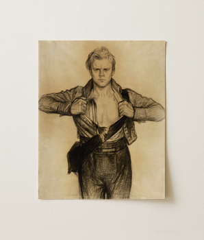 Der verwundete Soldat - Kunstdruck von Albert Edelfelt 