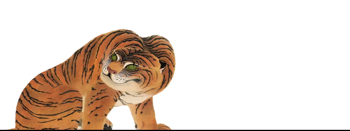 Orange tiger with black stripes art iPhone case showcasing wild design for art iPhone cases