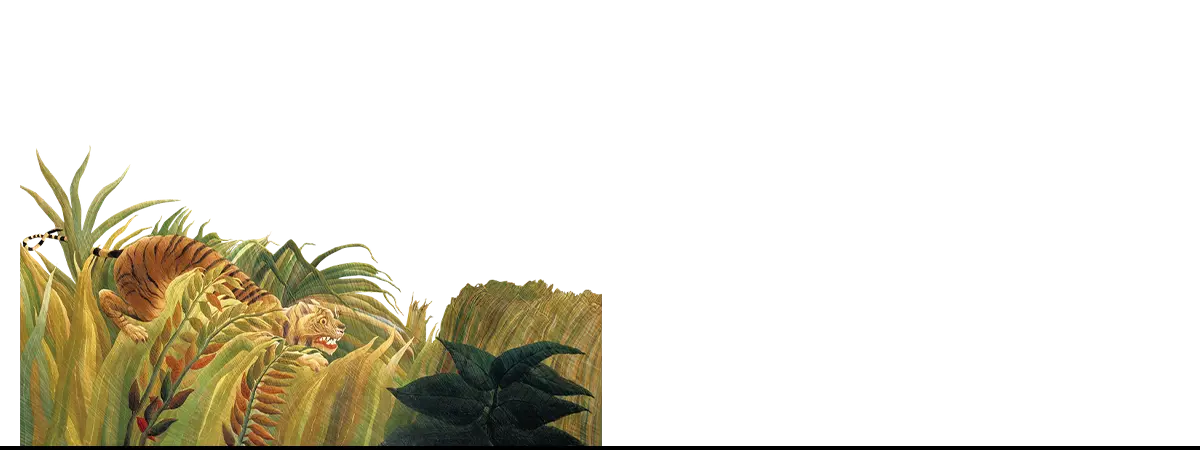 Tiger lurking in tall grass showcasing art iPhone cases for eclectic art nerds