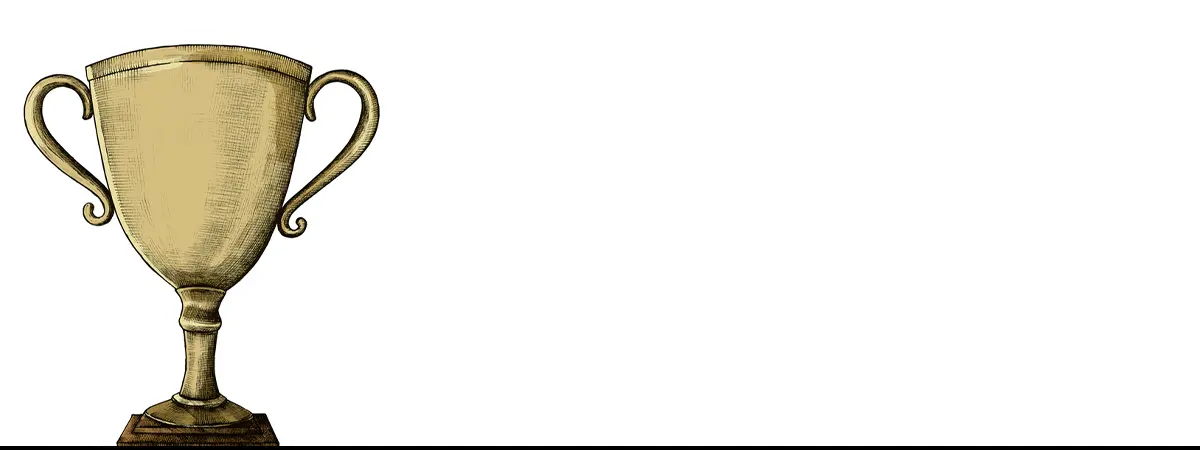 Golden goblet with handles inspired by William Etty and John Singer Sargent male nudes