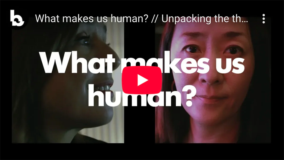 YouTube video thumbnail for AI Art Is Here To Stay featuring AI-generated art and neural network art