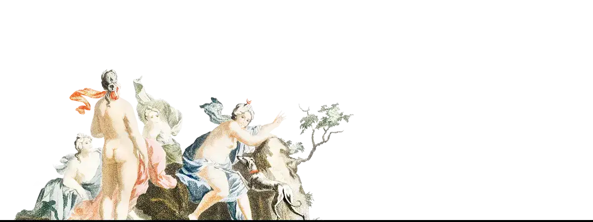 Classical mythological scene featuring young men in von Gloeden’s Sicilian photography