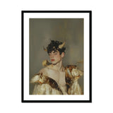 Aamon - Grand Marquis of Hell Art Print, Artistic Portrait Person Surrounded Chickens