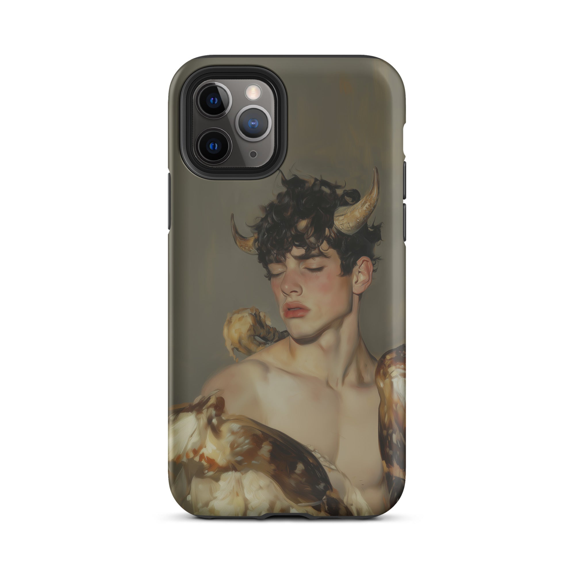 Aamon Grand Marquis of Hell Art Iphone Case, 11 Pro / Matte, Phone Case Horned Figure