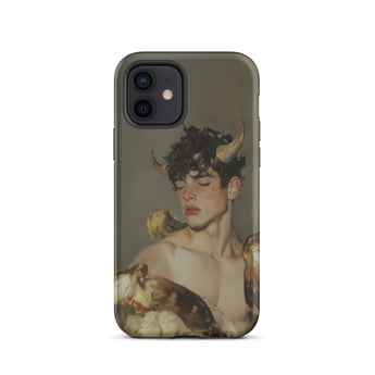 Aamon - Grand Marquis of Hell Art Iphone Case, 12 / Matte, Phone Case Horned Figure