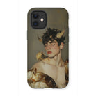 Aamon - Grand Marquis of Hell Art Iphone Case, 12 Mini / Matte, Phone Case Horned Man