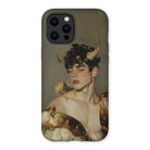 Aamon - Grand Marquis of Hell Art Iphone Case, 12 Pro Max / Matte, Phone Case Horned Man Birds
