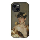 Aamon - Grand Marquis of Hell Art Iphone Case, 14 Plus / Matte, Phone Case Horned Man Birds