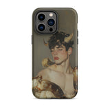 Aamon - Grand Marquis of Hell Art Iphone Case, 14 Pro Max / Matte, Phone Case Horned Man