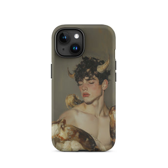 Aamon - Grand Marquis of Hell Art Iphone Case, 15 / Matte, Phone Case Horned Figure
