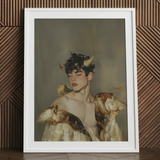 Aamon Grand Marquis Hell Art Print - Young Man with Horns