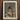 Framed Artwork Young Man Dark Curly Hair Golden Silence, a Lithe Demon, Stands Bathed, Horns Curling Delicately
