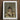 Framed Artwork Young Man Dark Curly Hair Golden Silence, a Lithe Demon, Stands Bathed, Horns Curling Delicately