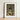 Framed Artwork Young Man Dark Curly Hair Horns Silence, a Lithe Demon, Stands Bathed, Curling Delicately