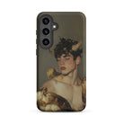 Aamon Grand Marquis of Hell Art Samsung Case, Galaxy S24 Plus / Matte, Smartphone Dark Colored Protective Case Artistic Depiction Person