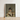 Framed Artwork Young Man Dark Curly Hair Horns Silence, a Lithe Demon, Stands Bathed, Curling Delicately